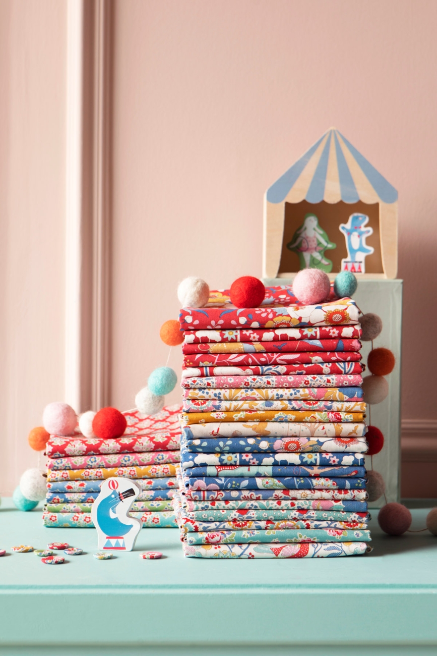 Tilda Patchwork Stoff Baumwolle - Jubilee - Elodie Blue